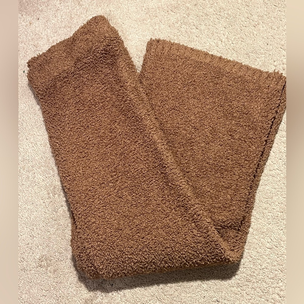 Gianni Bini Brown Textured Wide Leg Pants